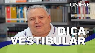 Dica Vestibular Ciências Contábeis Unifae Acontece