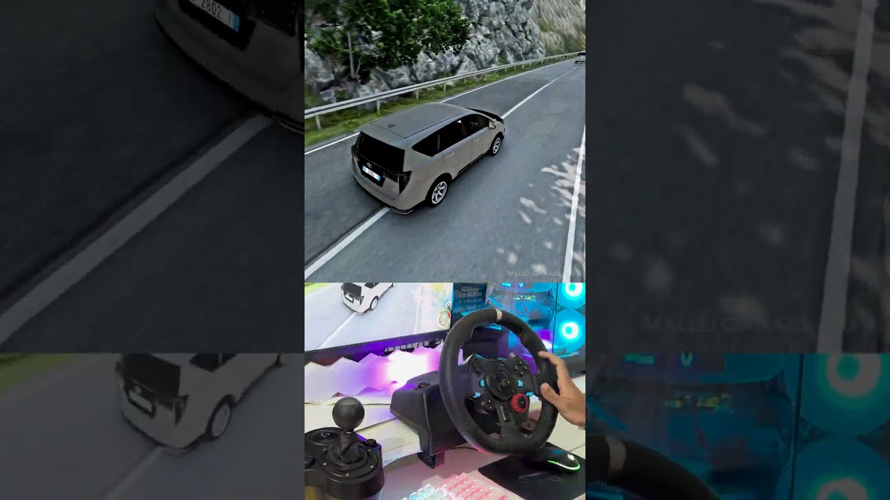 Innova Crysta Gameplay | Logitech G29 | Indian Mods | Mallu Garage 2.0