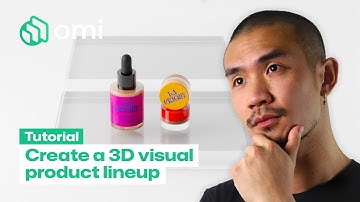Create a 3D visual for your product lineup