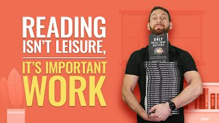 Reading isn't leisure... It's important work