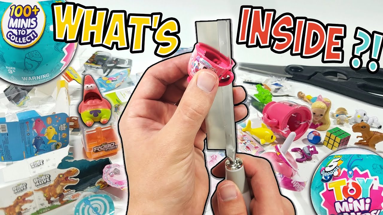 Toy Mini Brands Unboxing! Miniature Toy Collection - Real Mini