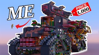 Minecraft's Most Expensive Tank!(+World Download)