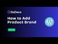 06. How to Add Product Brand in WooCommerce | WordPress Bangla Tutorial
