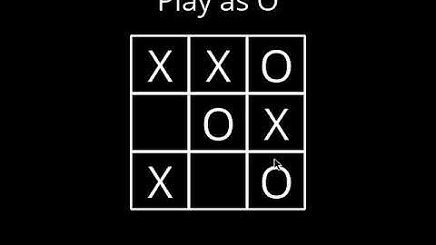 CS50’s introduction to artificial intelligence with python   project 0   tic tac toe