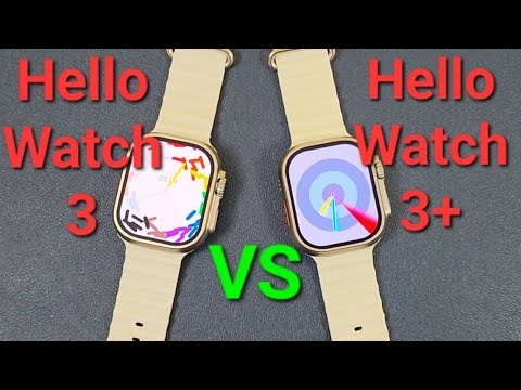 Comparision: Hello Watch 3 VS Hello Watch 3 Plus- What are the differences?
