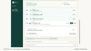AniTend My Pets | 03 | Care plans and schedules