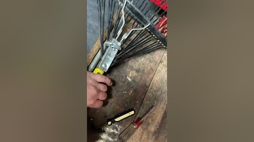 What I did to repair the broken leaf rake