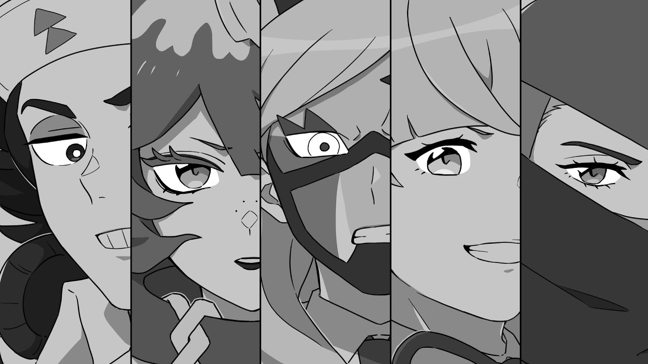 【手描きポケモンSV】テオ【スター団】