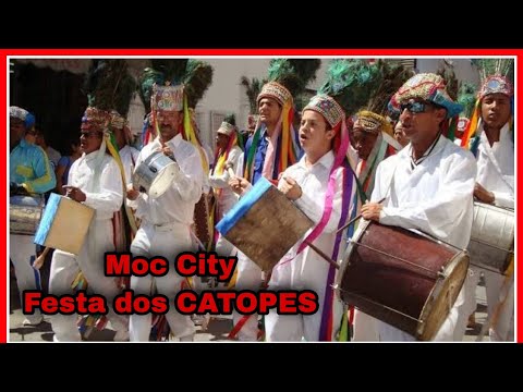 FESTA DOS CATOPES DESFILE MESTRE ZANZA E NOSSA SRA DO ROSÁRIO