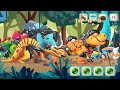 Dino bash - NOOB vs PRO vs HACKER - Dinosaurs go home ALL LEVELS UNLOCKED