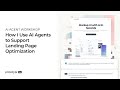 AI Agents Workshop: How I Use AI Agents for Landing Page Optimization