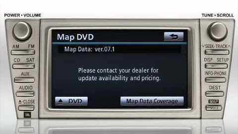 Navigation (map dvd load/eject) Camry Toyota of Slidell