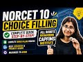 NORCET 10 Choice Filling | All doubts cleared | Complete Guide + Smart Preference