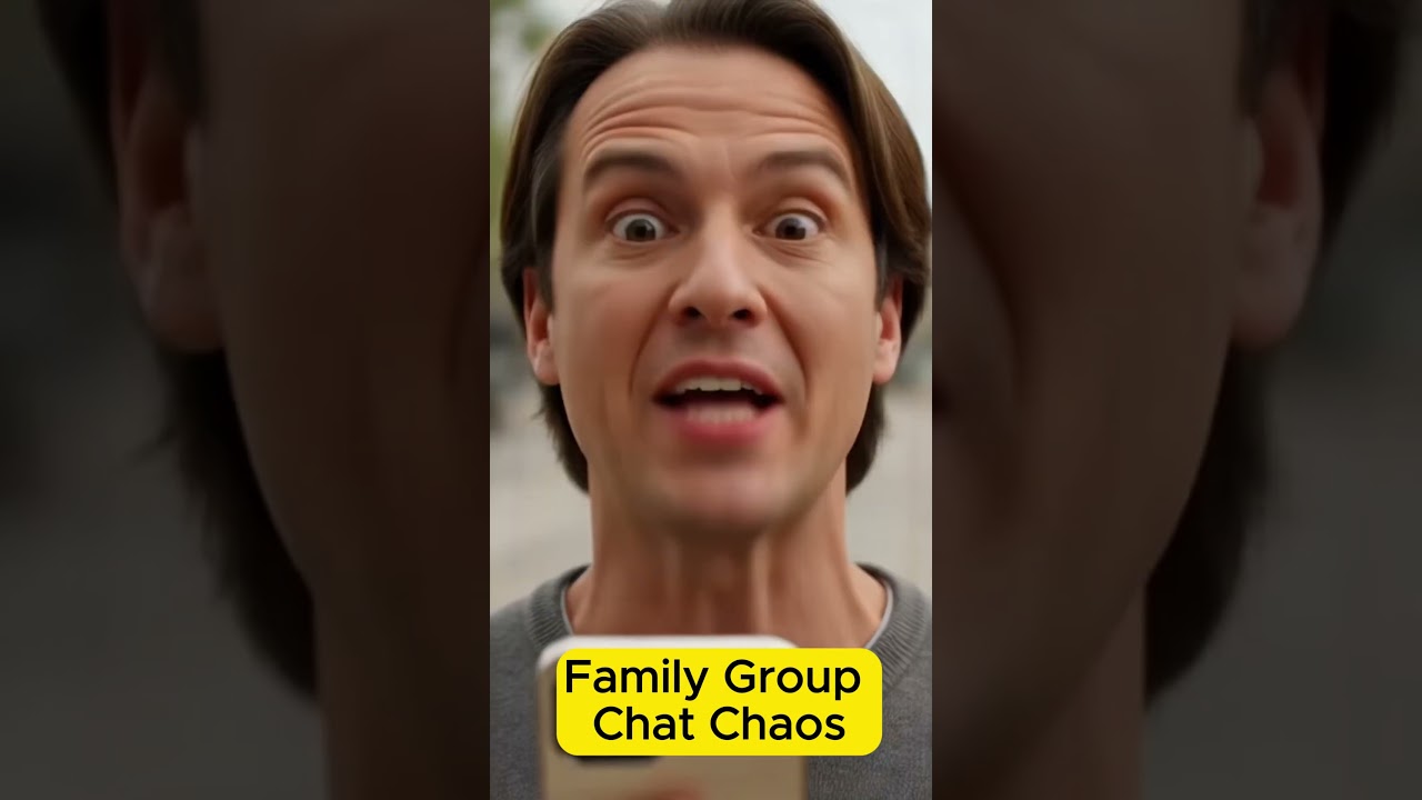 The miscommunication that broke our family group chat 🤦 