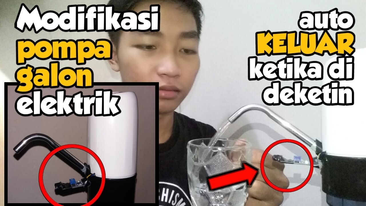 Cara Membuat Dispenser Otomatis Automatic Water Pump Dispenser YouTube