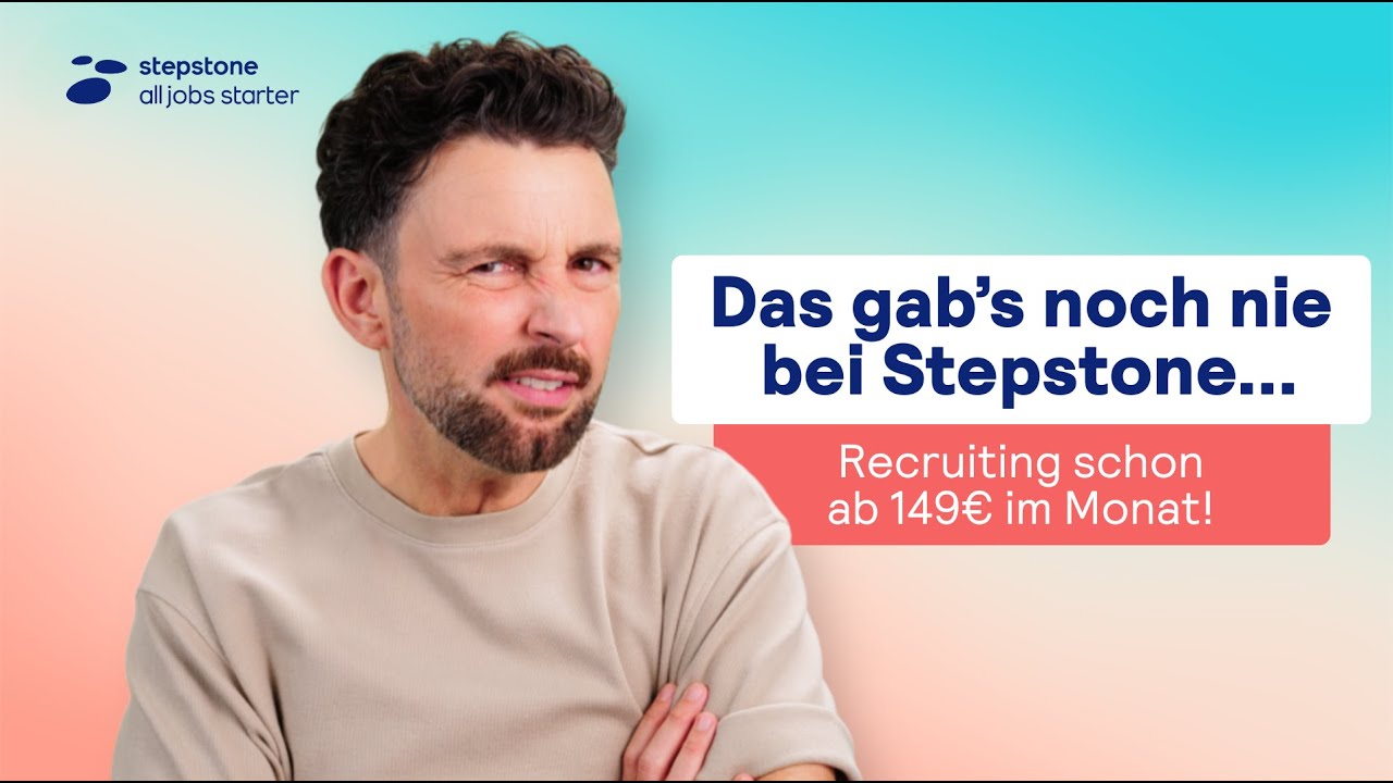 Stepstone — Stepstone — All Jobs Starter (YouTube video ad)