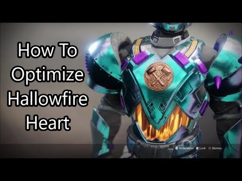 photo Hallowfire Heart destiny 2 how to optimize hallowfire heart exotic simmering flames