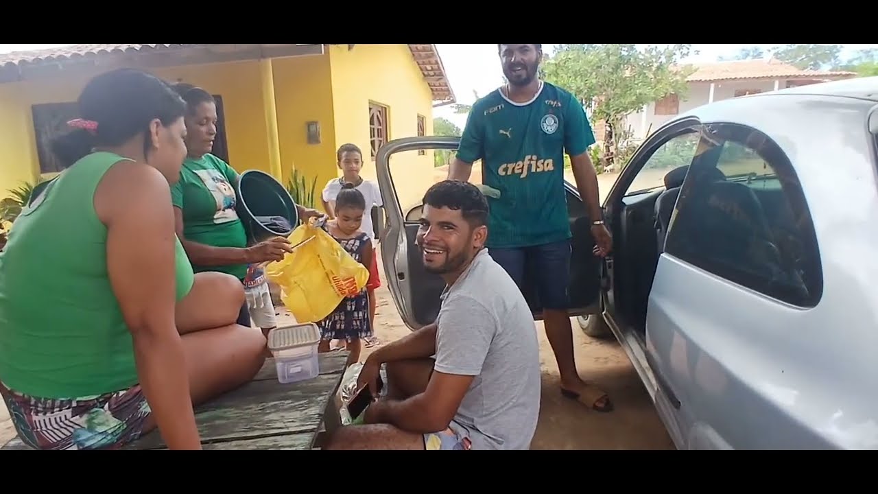 Hoje foi dia de ir na cidade fazer compras