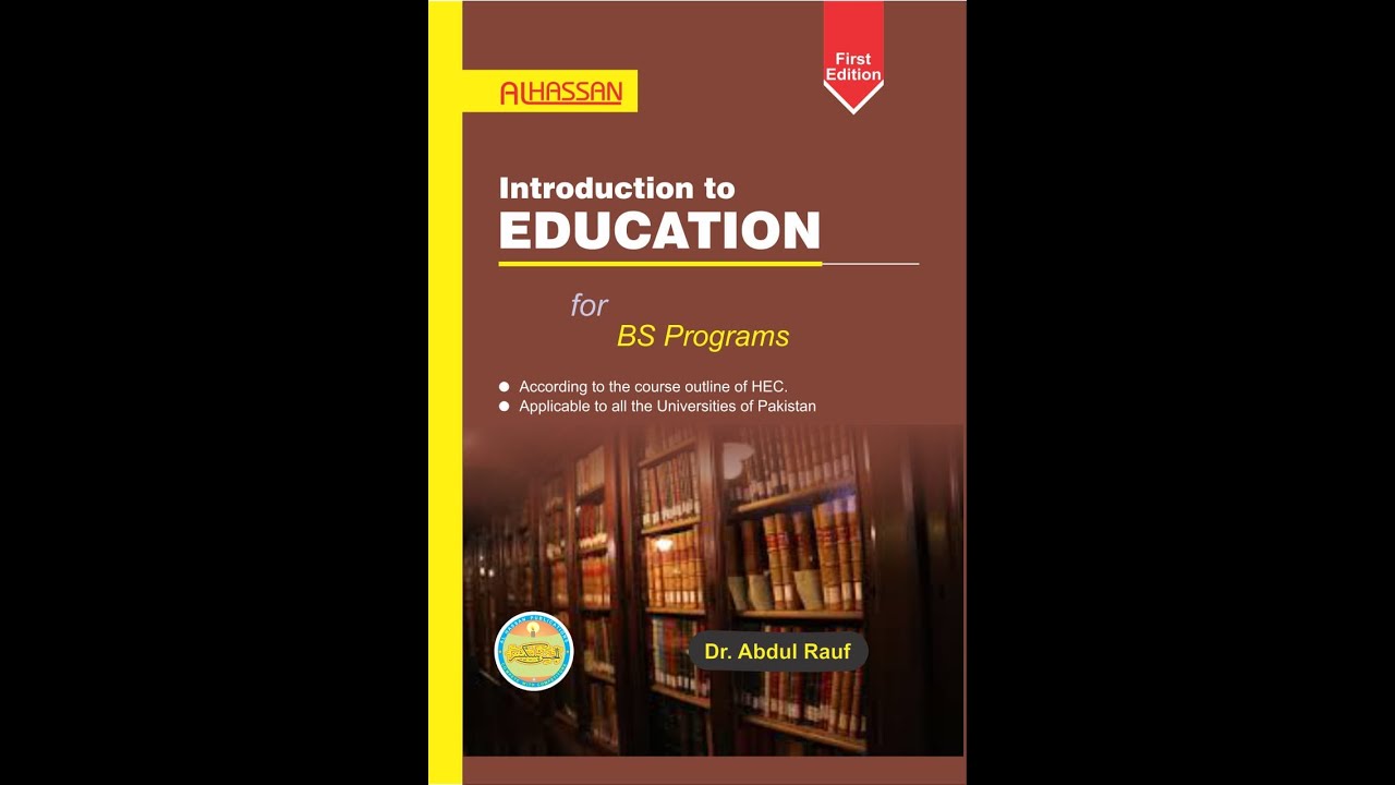 BS Education Chapter 6 - 2 - YouTube