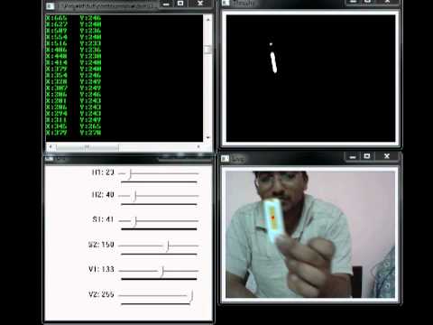Tracking objects using Contours
