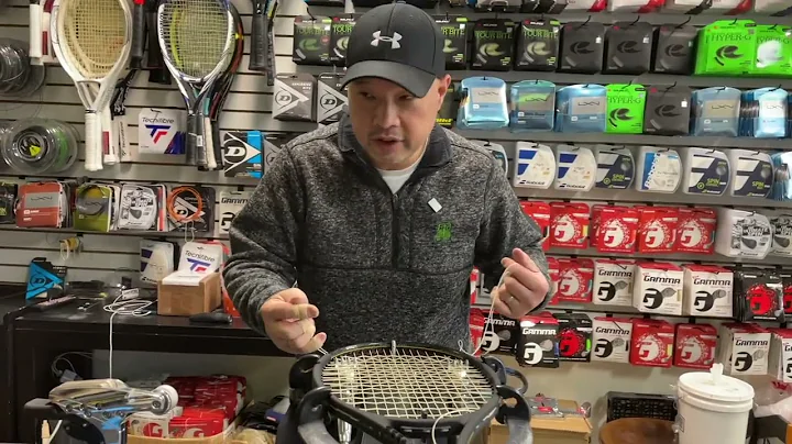 FOUND A SET OF VICTOR IMPERIAL NATURAL GUT TENNIS ...