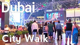 Dubai [4K] Night Life. City Walk Dubai Night Walking Tour 🇦🇪
