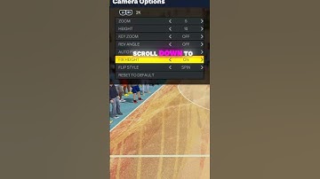 The *BEST* Camera Setting in NBA 2k25🤩🧠| #tutorial #2k25 #2kcommunity #2kcontent #fyp #2k