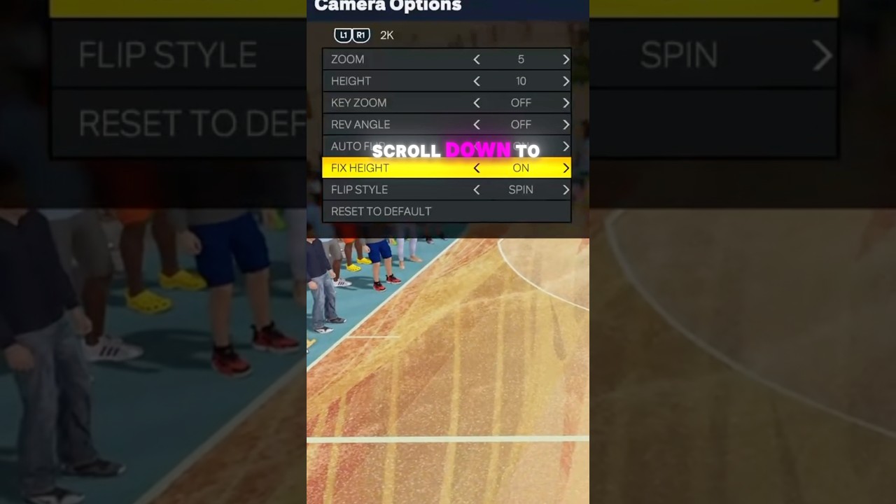 *ЛУЧШАЯ* настройка камеры в NBA 2k25🤩🧠| 