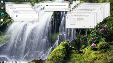 (old) Windows 7 Crazy Error Preview