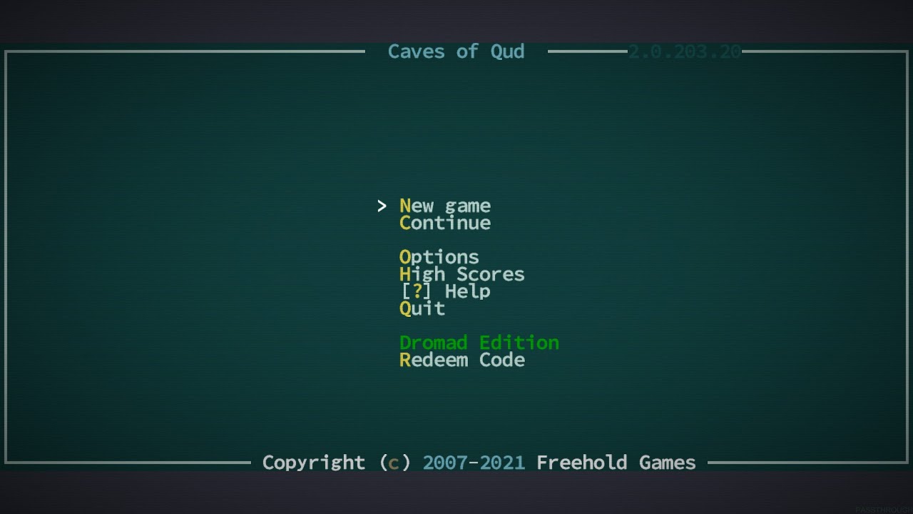 Character Creation in Qud! Esper Time! -- Caves of Qud Deep Jungle Arc Update -- #01