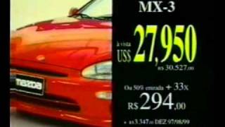 Propaganda Comercial Mazda Mx3 626 1997 Brasil Brazil