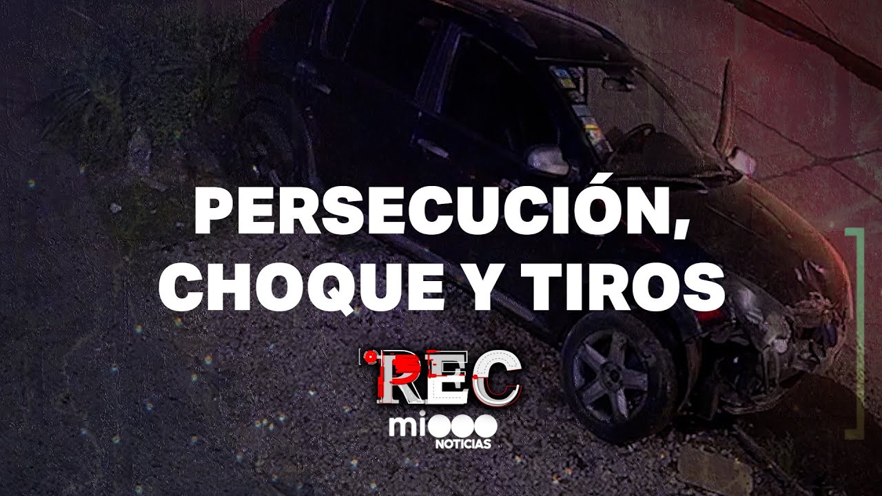 PERSECUCIÓN, CHOQUE Y TIROS - LA BANDA DE LAS SALIDERAS - #REC