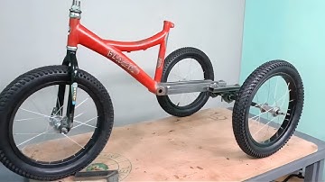 very simple way to make  electric tricycle for kids