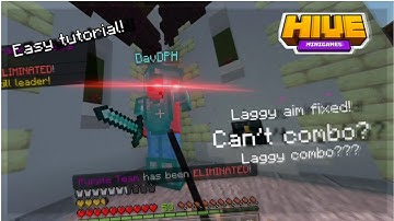 How To Fix OTG Laggy Aim/Mouse in Minecraft Pocket Edition // Glitch Aim Fixed | The Hive