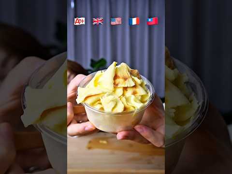 世界をイメージしたかき氷食べ比べ🍧🌍 #asmr #料理 #shavedice #かき氷 #icecreemrecipe