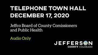 Jefferson County Telephone Town Hall - Dec. 17, 2020