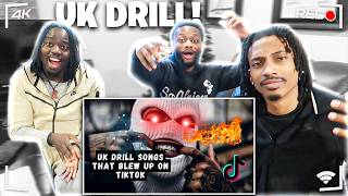 AMERICANS REACT TO UK DRILL SONGS THAT BLEW UP ON TIKTOK !