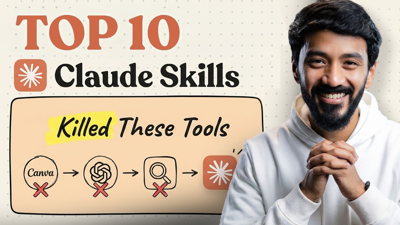 These 10 New Claude Skills Just Doubled My AI Subscription (For Free)