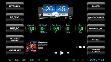 Android CarPC frontend