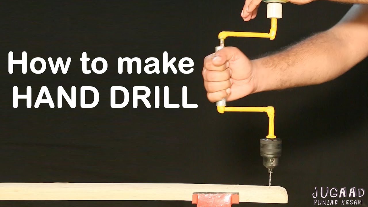 Small Manual Hand Drill