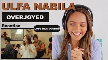 ULFA NABILA - Overjoyed (Stevie Wonder Cover) Live Session | REACTION!!