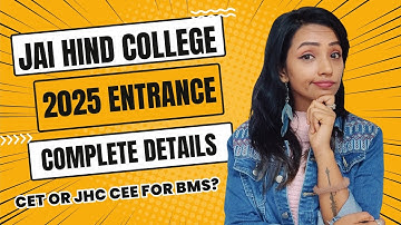 Jai Hind College Entrance Exam 2025 | JHC CEE Syllabus & Preparation Strategy | Must Watch!