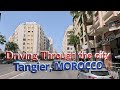 Driving Through The City of Tangier