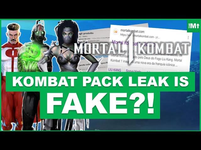 Mortal Kombat 1 Leaked DLC Kombat pack 1 