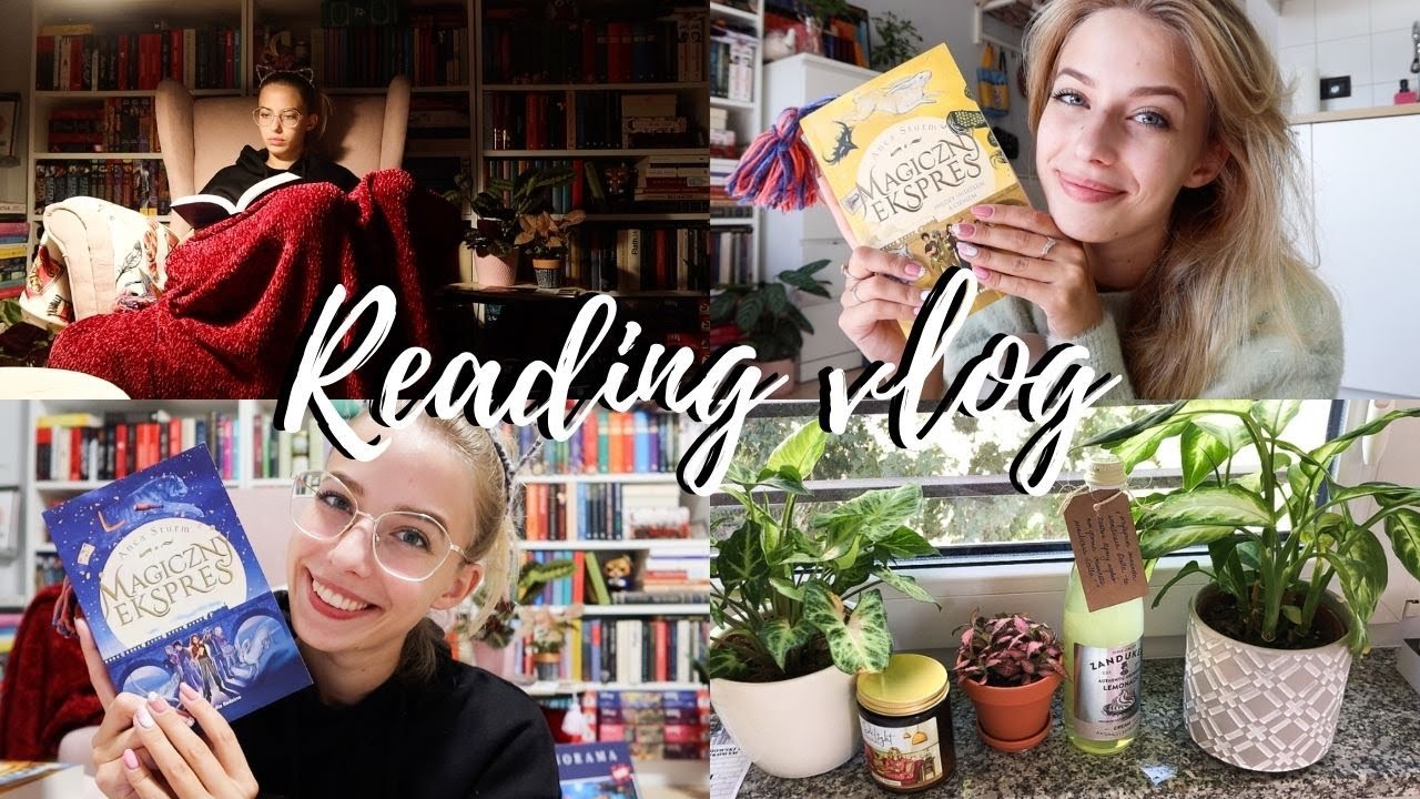 Magiczny ekspres i nowe puzzle! 📚♥️ READING VLOG | Dr Book