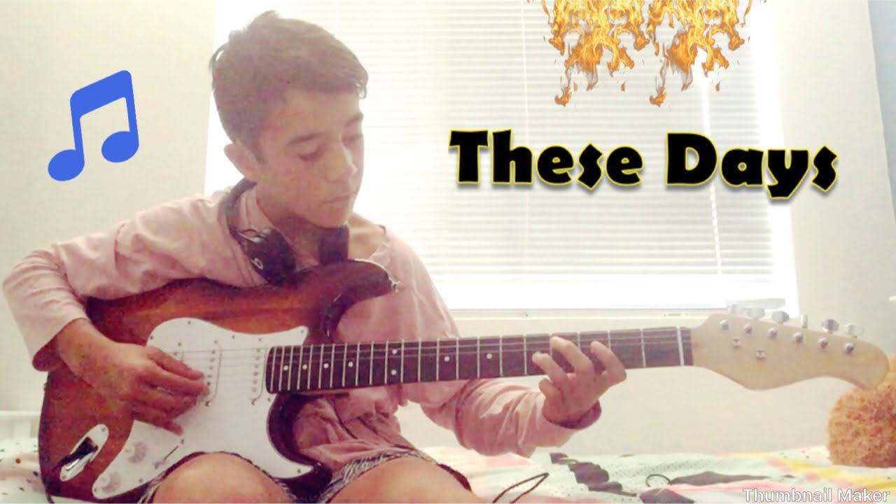 These Days - (Rudimental) Easy Guitar