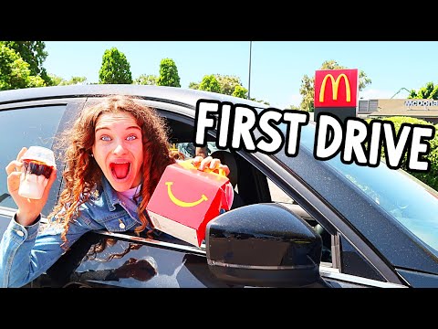 SABRE'S FIRST TIME LEARNING TO DRIVE (it doesn't end how you expect...)