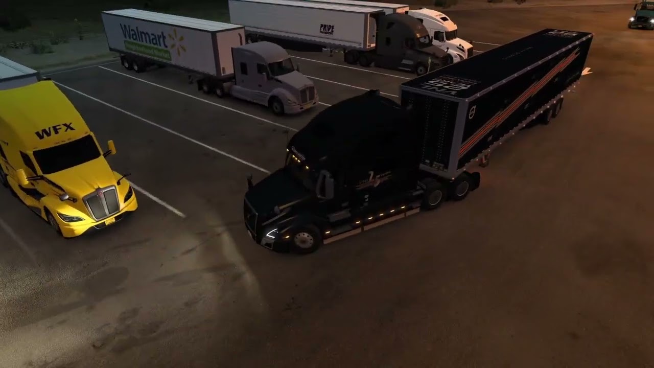 Delivering Clothes From Albuquerque NM to Tucumcari NM in American Truck Simulator! (No Talking)