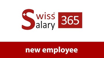 SwissSalary - UseCases | New Employee