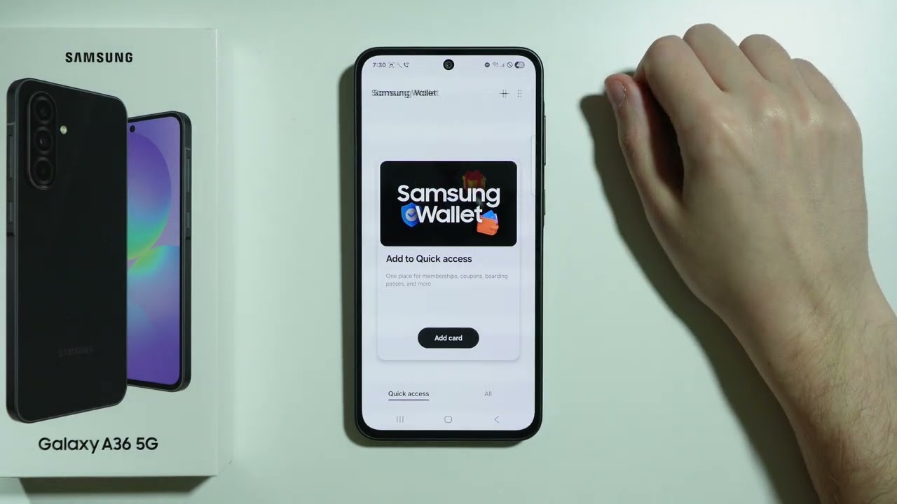 Samsung Galaxy A36 5G: How to Disable Swipe Up for Samsung Wallet